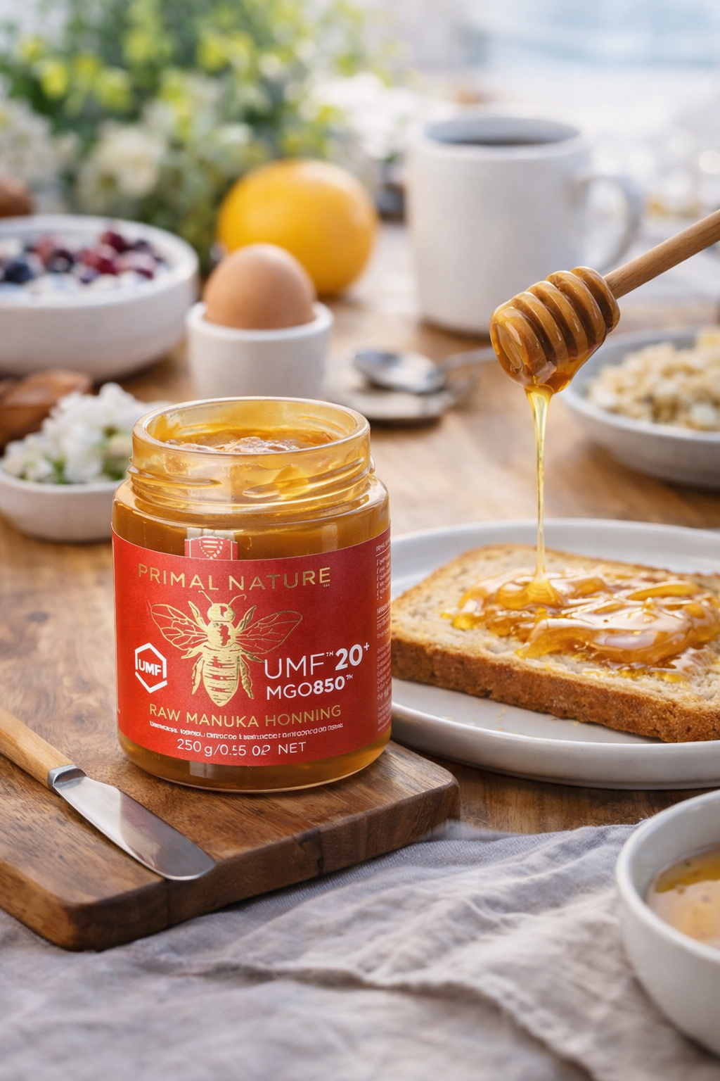 Om forskning i Manuka honning